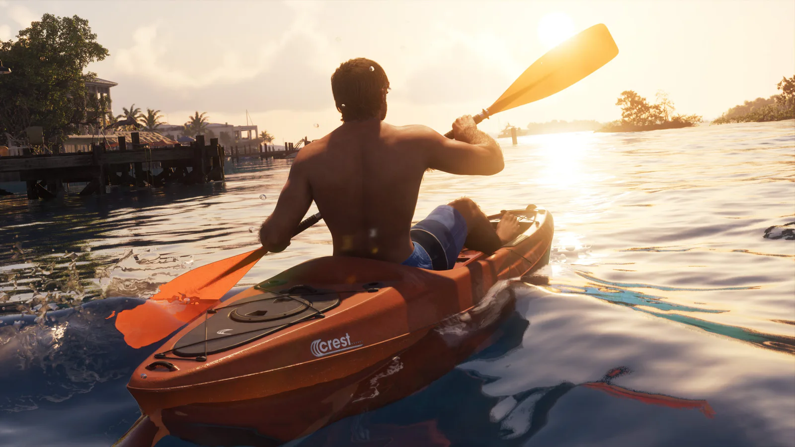 Official GTA VI media associated with Crest Kayak.
