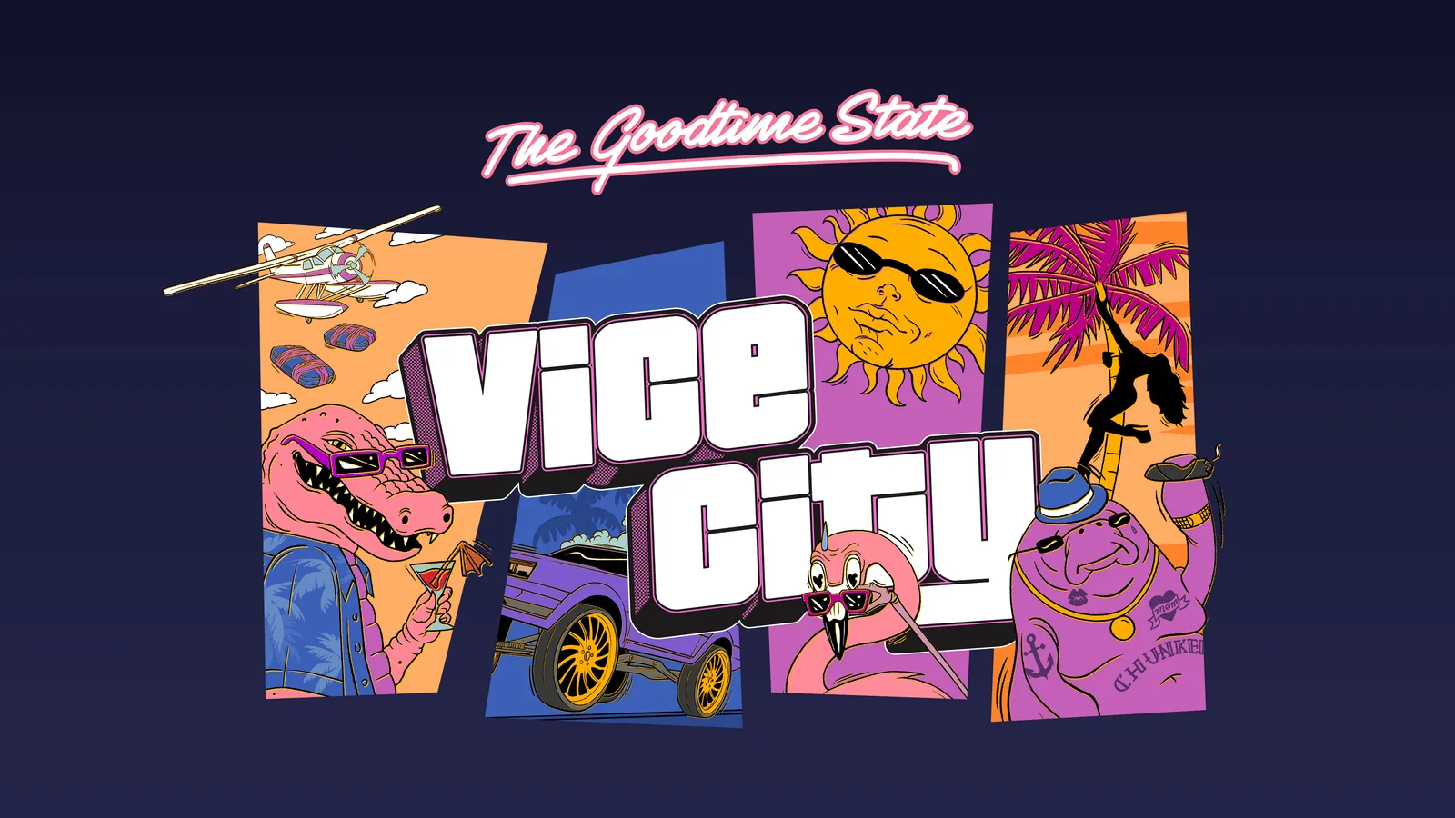Official GTA VI material related to Rockstar announces GTA VI Goodtime State collectible box.