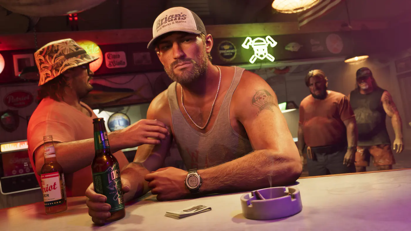 Jason Duval 06, official GTA VI screenshot.