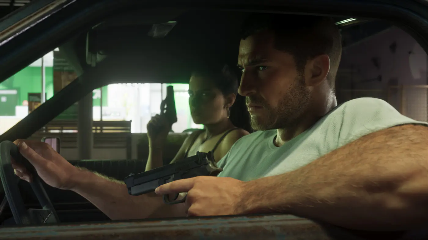 Jason and Lucia 06, official GTA VI screenshot.