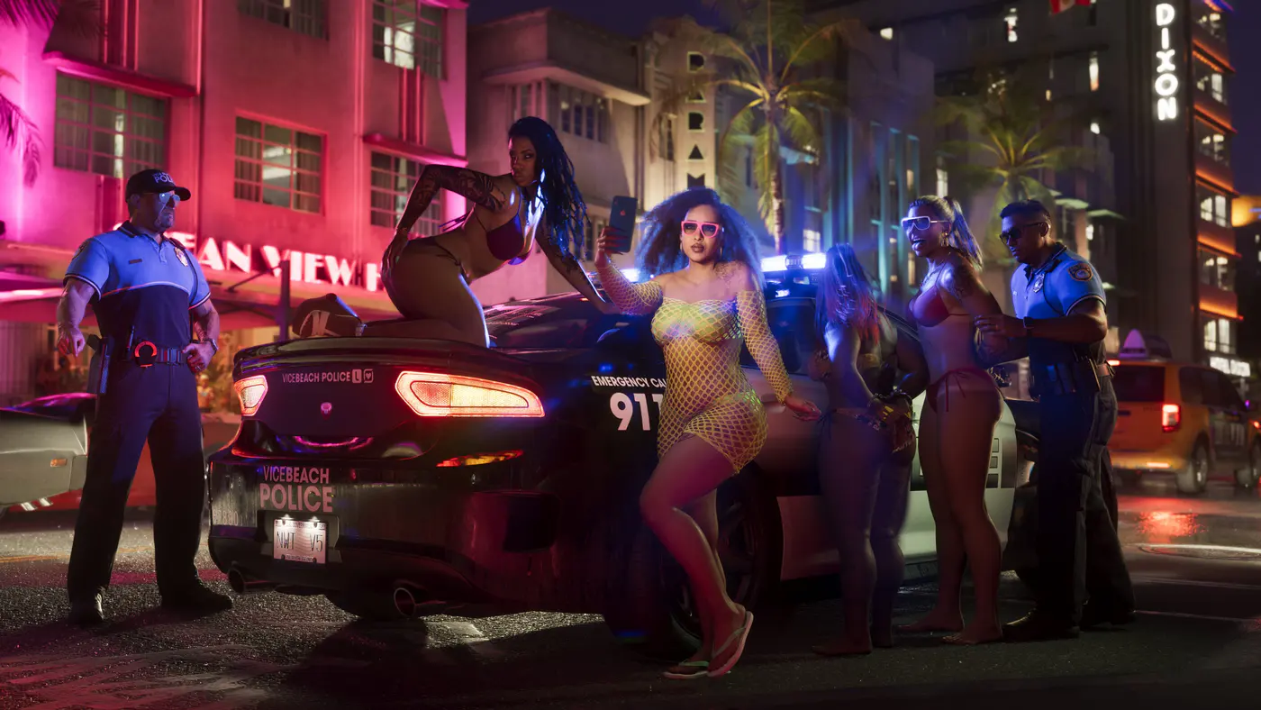 Vice City 06, official GTA VI screenshot.