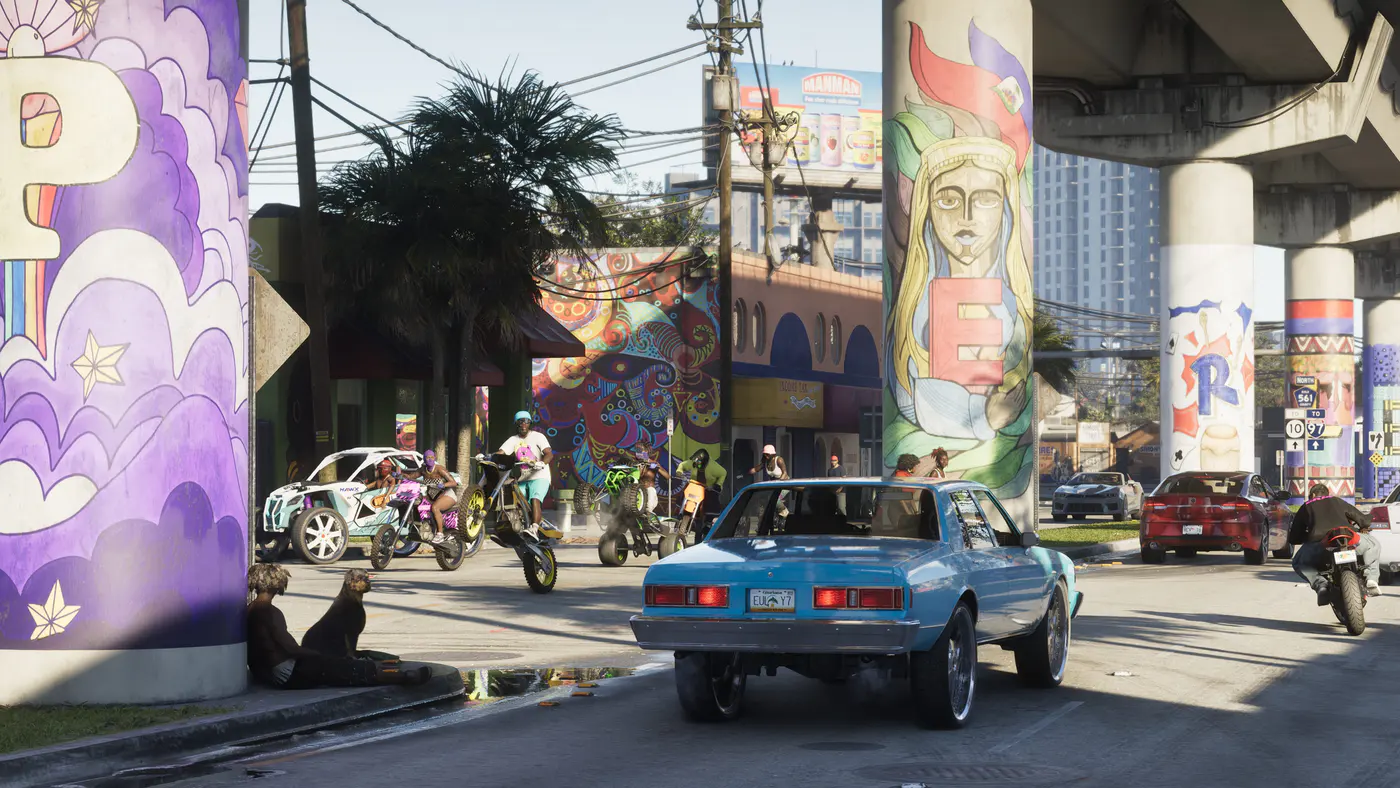 Vice City 09, official GTA VI screenshot.