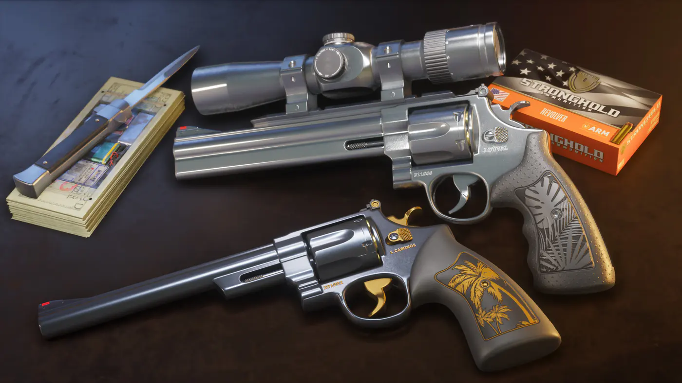 Hawk & Little Morgan Revolvers 02, official GTA VI screenshot.