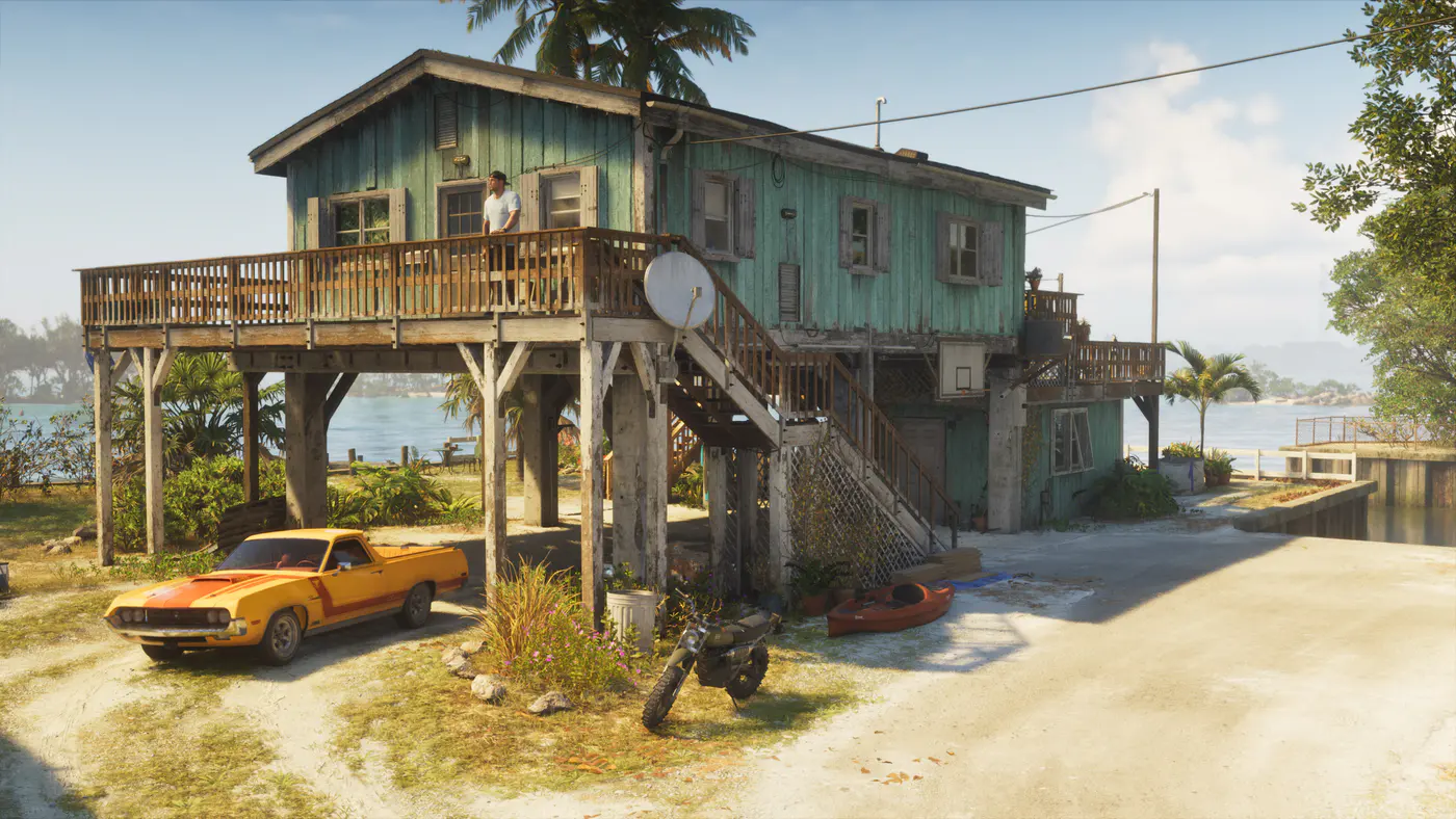 Jason’s Safehouse Vehicles 01, official GTA VI screenshot.