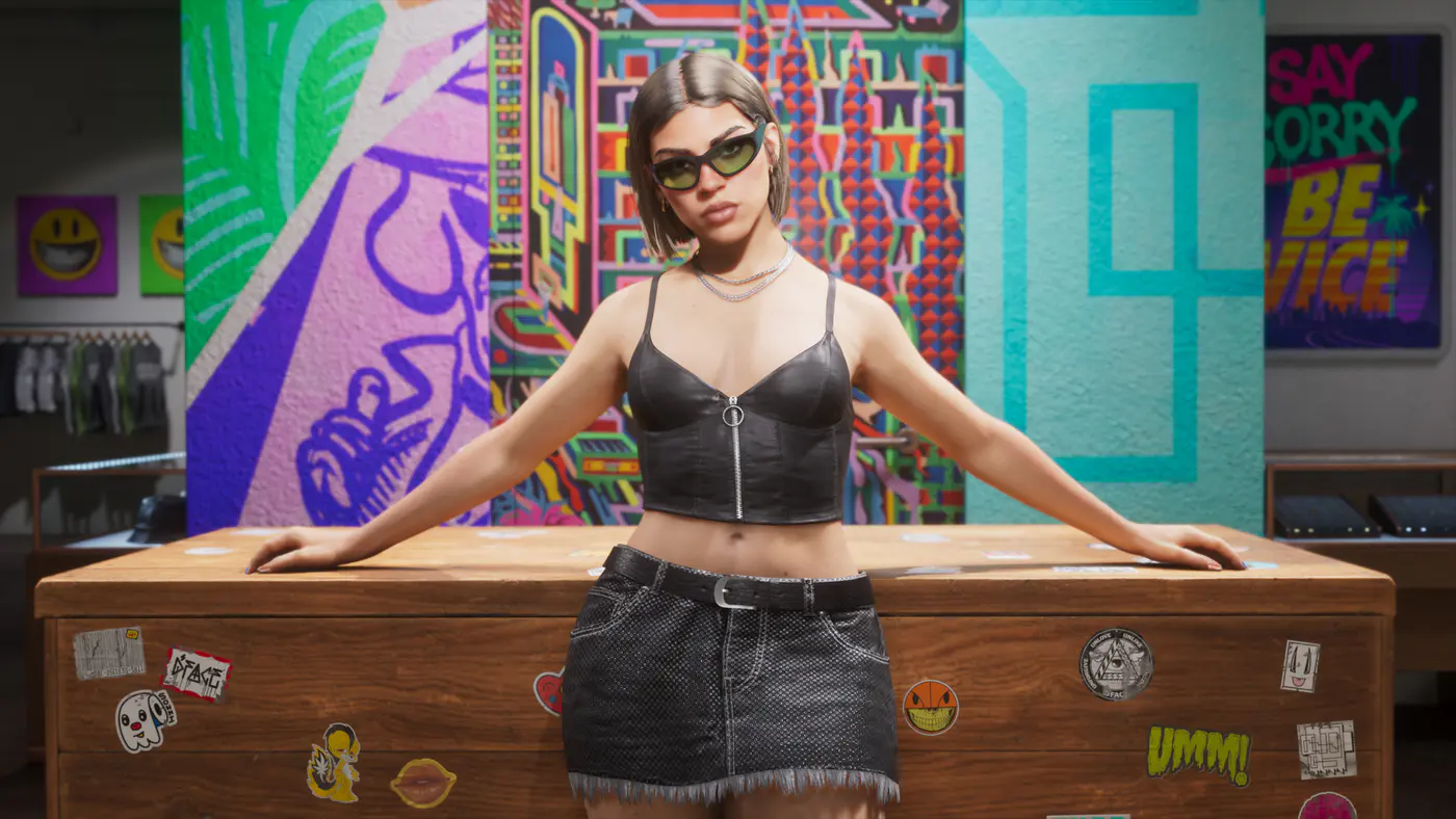 Stock 305 Clothing Store 04, official GTA VI screenshot.