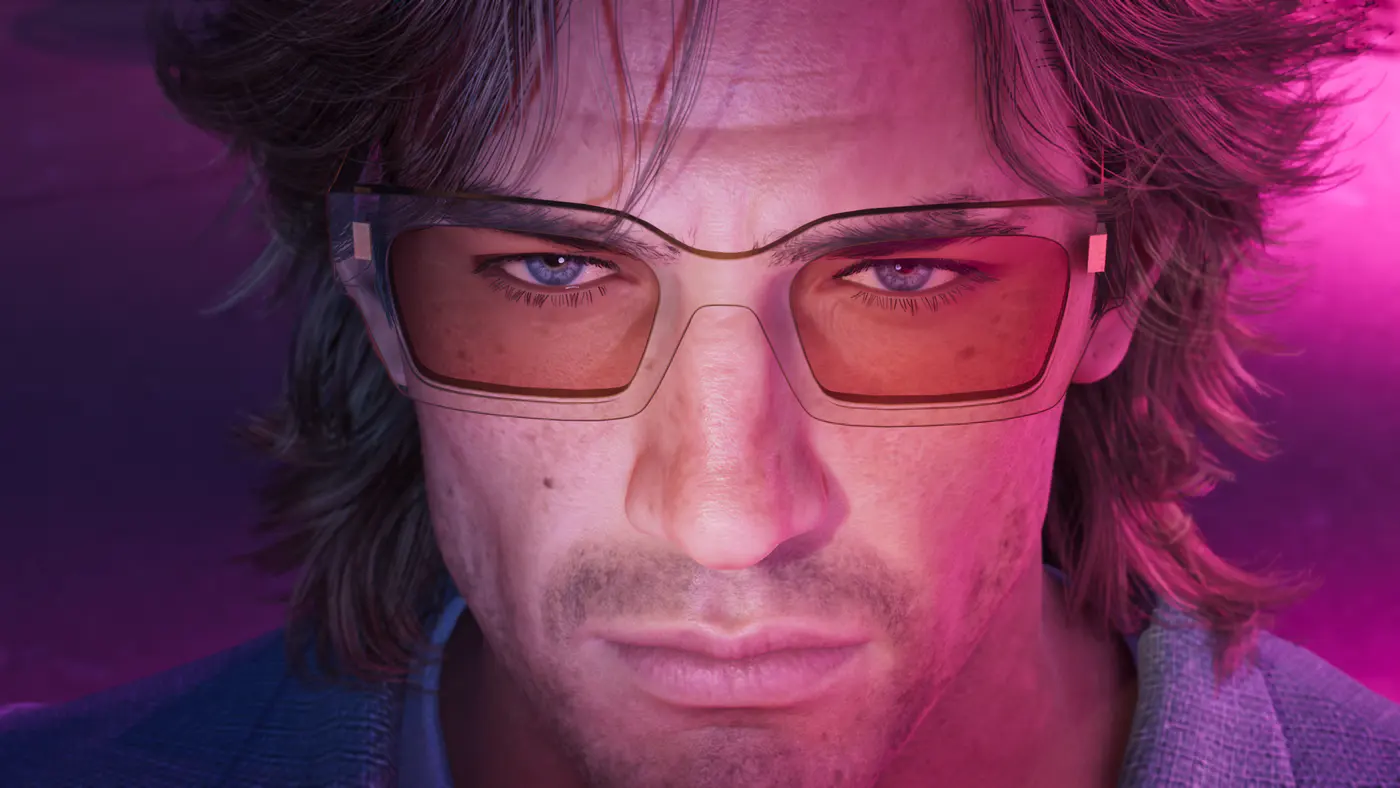 Vintage Vice City Outfits and Hairstyles 05, official GTA VI screenshot.